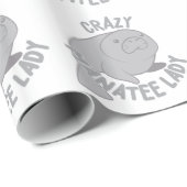 Crazy Manatee Lady Cadeaupapier (Rol Hoek)
