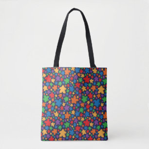 Crazy Meeple Print Tas