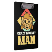 Crazy Monkey Man Klembord (Rechts)