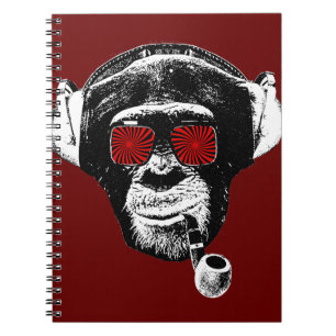 Crazy monkey notitieboek