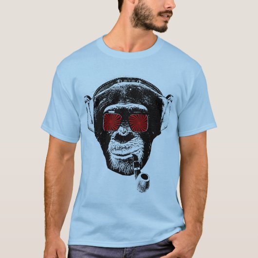 Crazy monkey t-shirt (Voorkant)