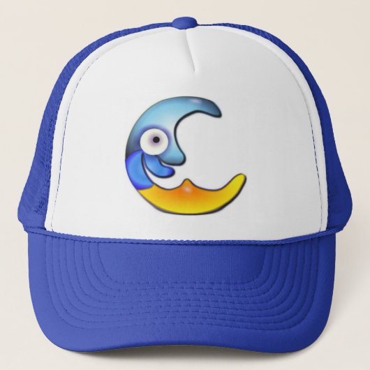 Crazy Moon Casquette de dessin animé (Devant)
