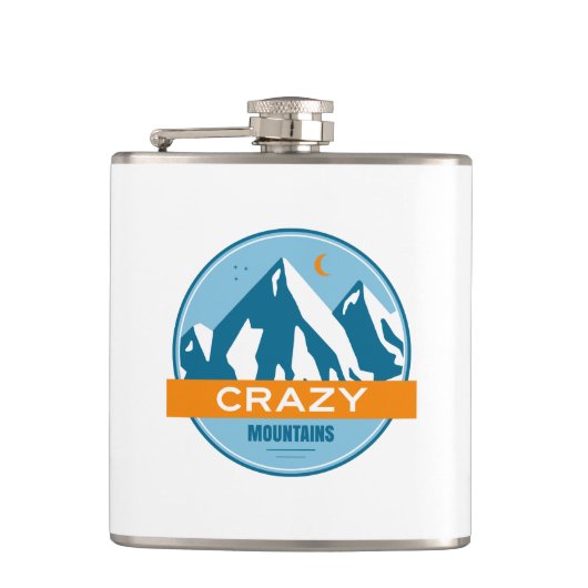 Crazy Mountains Montana Heupfles (Voorkant)