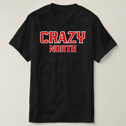 Crazy North T-shirt (Design voorkant)