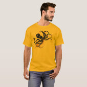 Crazy Octopus T-shirt (Voorkant volledig)