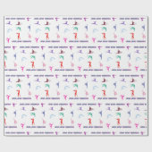 Crazy Over Gymnastiek Cadeaupapier (Vlak)