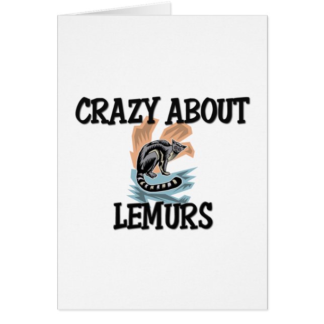 Crazy Over Lemurs (Voorkant)