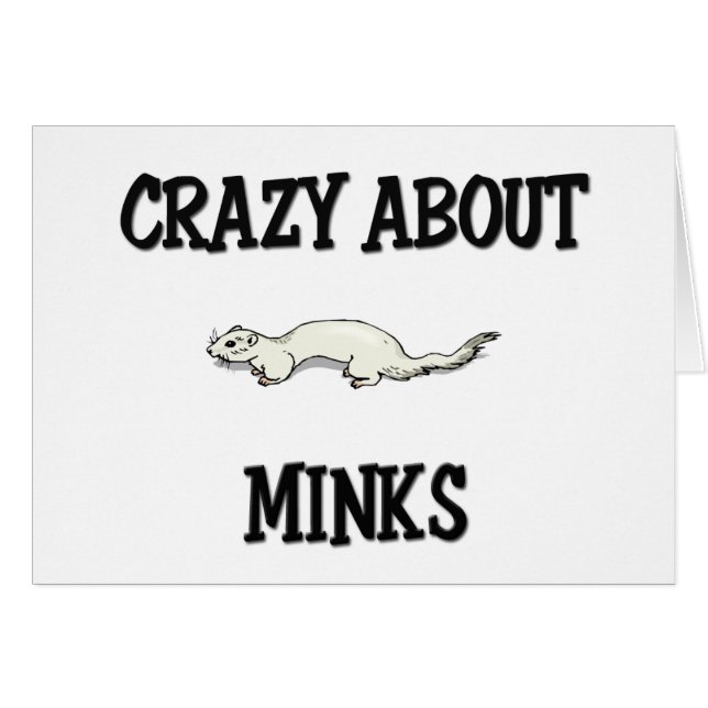 Crazy Over Minks (Voorkant Horizontaal)
