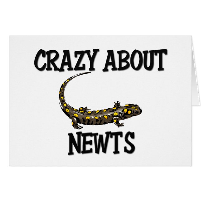 Crazy Over Newts (Voorkant Horizontaal)