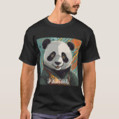 Crazy panda T-shirt design  (Devant)