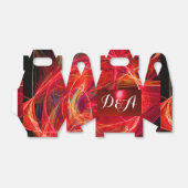 CRAZY PHOTON GEMSTONE RED RUBY MONOGRAM BEDANKDOOSJES (Uitgevouwen)
