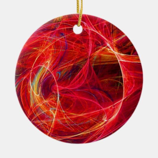 CRAZY PHOTON KERAMISCH ORNAMENT (Voorkant)