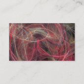 CRAZY PHOTON levendig zacht zwart paars roze Visitekaartje (Achterkant)