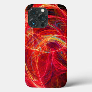 CRAZY PHOTON roze rood iPhone 13 Pro Hoesje