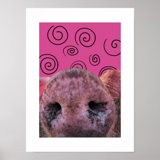 Crazy Pig Poster (Voorkant)
