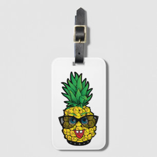 Crazy Pineapple Bagagelabel