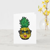 Crazy Pineapple Kaart (Gele Bloem)