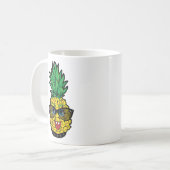Crazy Pineapple Koffiemok (Voorkant links)