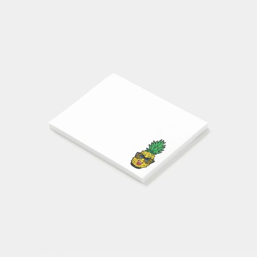 Crazy Pineapple  Post-it® Notes (Schuin)