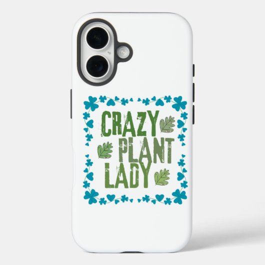 Crazy Plant Lady Case-Mate iPhone Case (Achterkant)