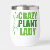 Crazy Plant Lady Cute Green Botanist (Voorkant)