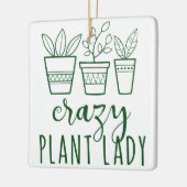 CRAZY PLANT LADY KERAMISCH ORNAMENT (Links)