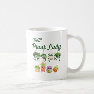 Crazy plant lady koffiemok
