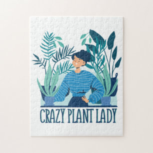 Crazy Plant Lady Legpuzzel