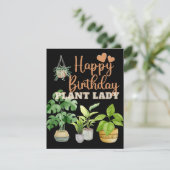 Crazy plant lady, plant moeder verjaardag (Staand voorkant)