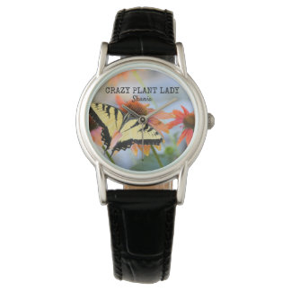 Crazy Plant Lady Watch Horloge