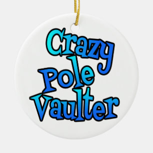 Crazy Pole Vaulter Keramisch Ornament