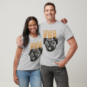 Crazy Pug T-shirt (Unisex)