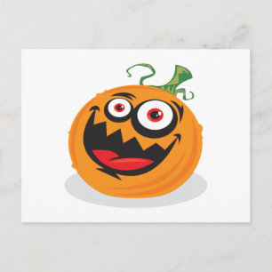 Crazy-Pumpkin Briefkaart