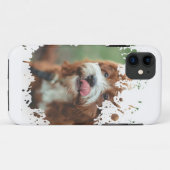 Crazy Puppy Case-Mate iPhone Case (Achterkant (horizontaal))