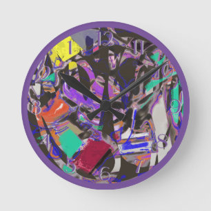 Crazy Purples Breakout Backward Clock Breakout Ronde Klok