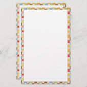 CRAZY QUILT 5.5x8.5 Papeterie (Devant / Derrière)