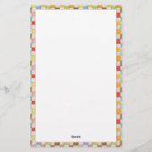 CRAZY QUILT 5.5x8.5 Papier (Achterkant)