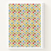 CRAZY QUILT 8,5x11 Carnet Spiral (Dos)