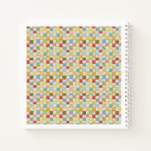 CRAZY QUILT 8,5x8,5 Carnet spiral (Dos)