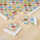 CRAZY QUILT 8x10 Puzzle - Blanc (Côté)