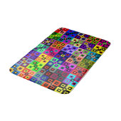 Crazy Quilt Bath Mat (Gekanteld)