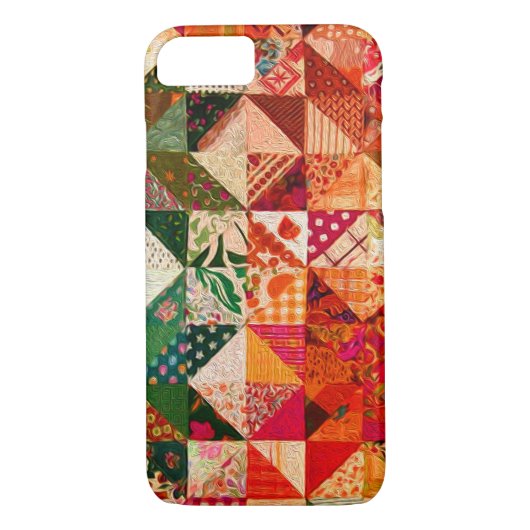 Crazy Quilt Case-Mate iPhone Case (Achterkant)