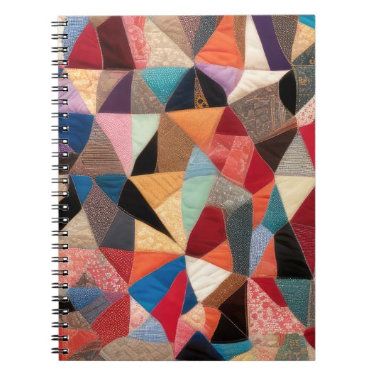Crazy Quilt Design Notitieboek (Voorkant)