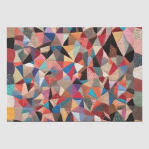 Crazy Quilt Design Tissuepapier