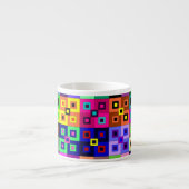 Crazy Quilt Espresso Mug (Devant)