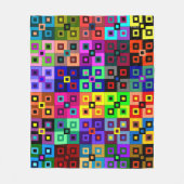 Crazy Quilt Fleece Blanket Deken (Voorkant)