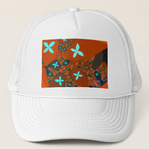 Crazy Quilt Fractal Abstract Trucker Pet