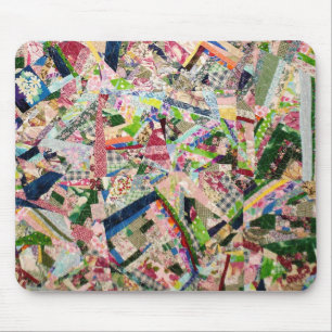 Crazy Quilt in Spring Colors Muismat