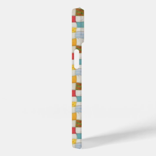 CRAZY QUILT iPhone 14 Coque (Verso / Droite)