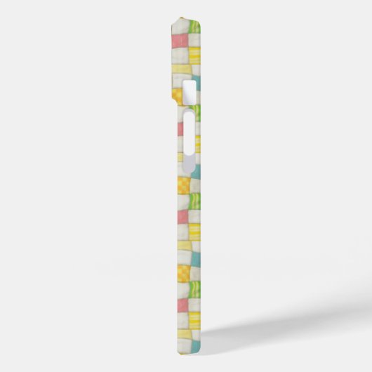 CRAZY QUILT iPhone 14 Coque (Verso / Gauche)